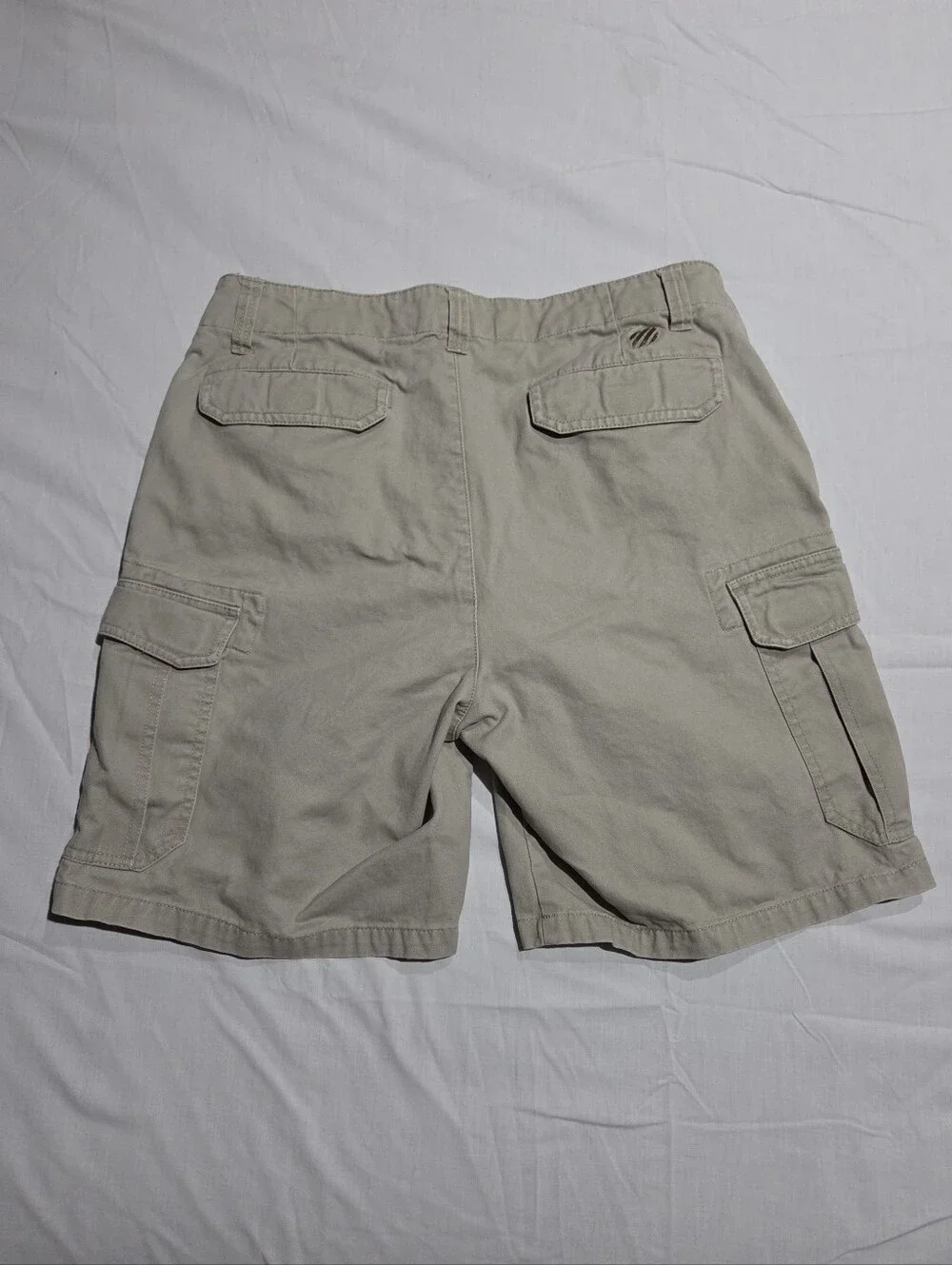 West Marine Dock Short-2 Tan Cargo Shorts 32 100% Cotton